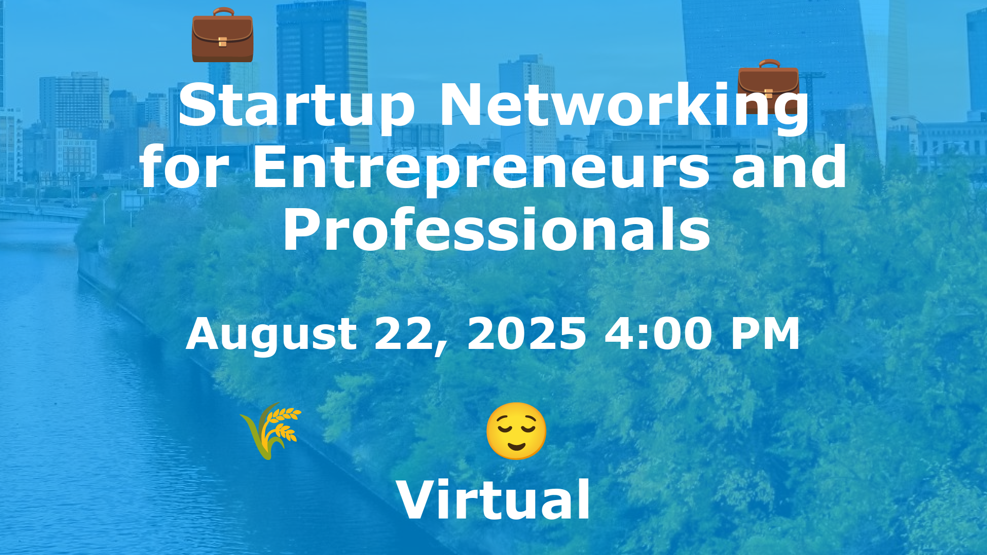 Startup Networking for Entrepreneurs and Professionals event image